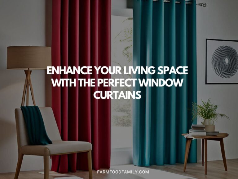 Enhance Your Living Space With The Perfect Window Curtains