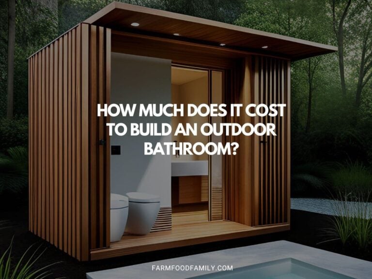 How Much Does It Cost to Build an Outdoor Bathroom?