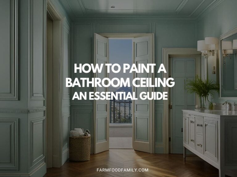 How to Paint a Bathroom Ceiling: An Essential Guide