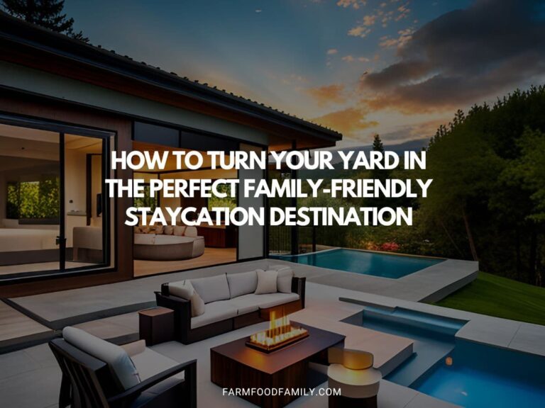 How to Turn Your Yard in the Perfect Family-Friendly Staycation Destination