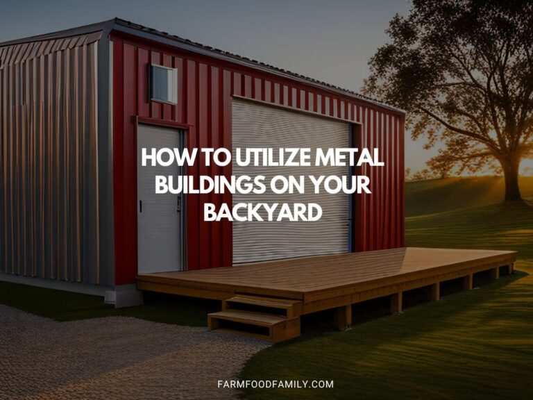 How To Utilize Metal Buildings On Your Backyard