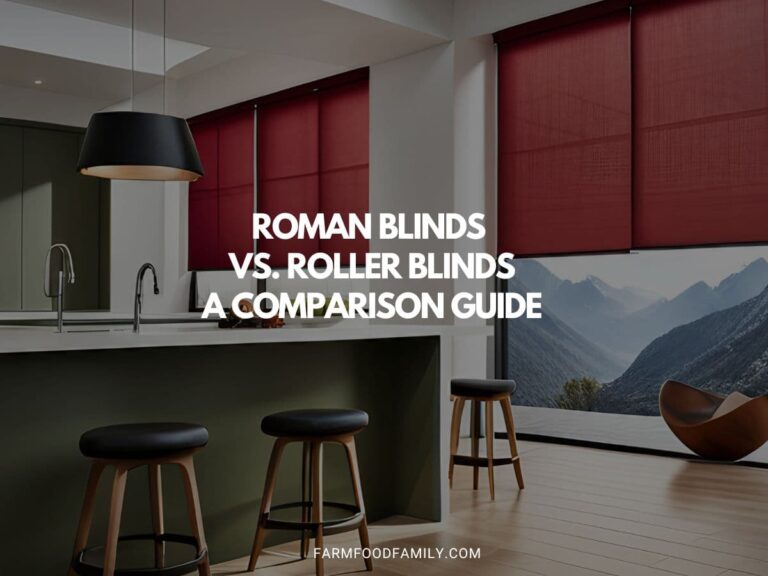 Roman Blinds VS Roller Blinds | A Comparison Guide