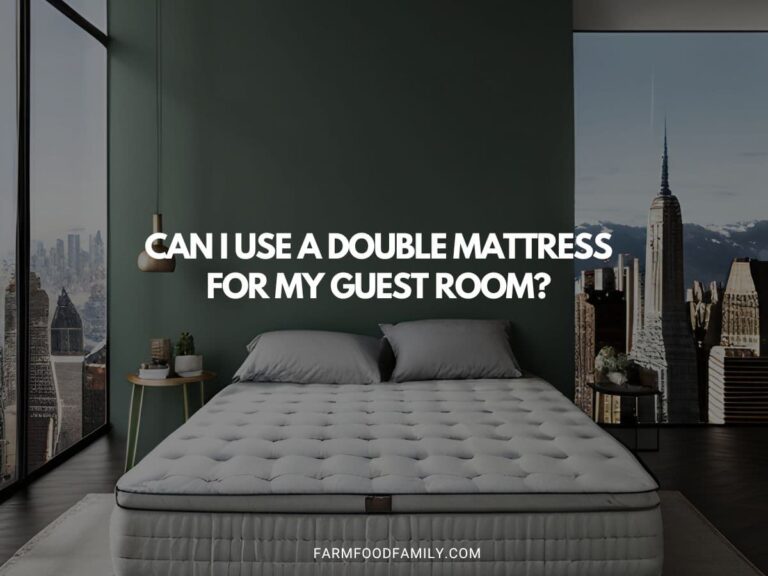 Can I use a Double Mattress for My Guest Room?