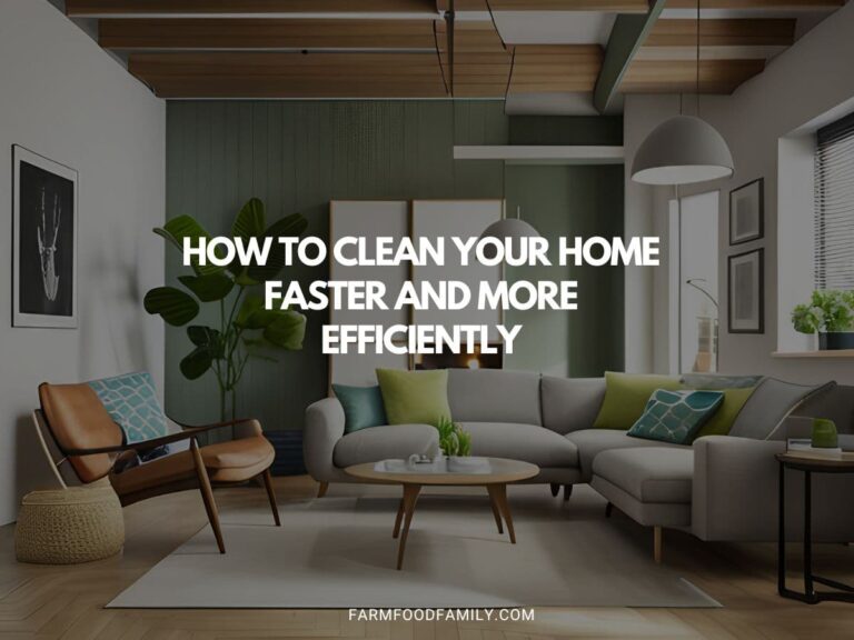 How to Clean Your Home Faster and More Efficiently