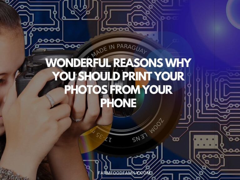 Wonderful Reasons Why You Should Print Your Photos From Your Phone