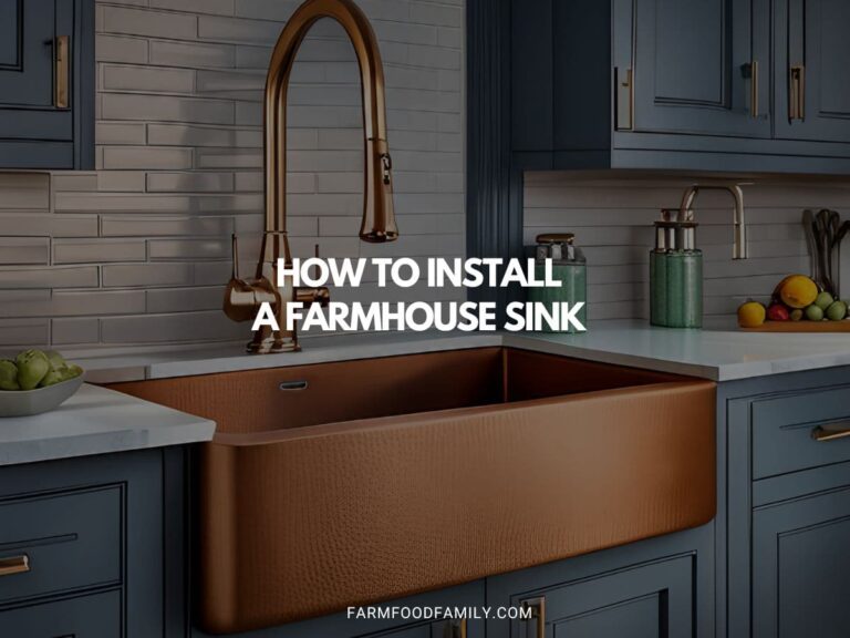 How to Install a Farmhouse Sink | Step-by-Step Guide