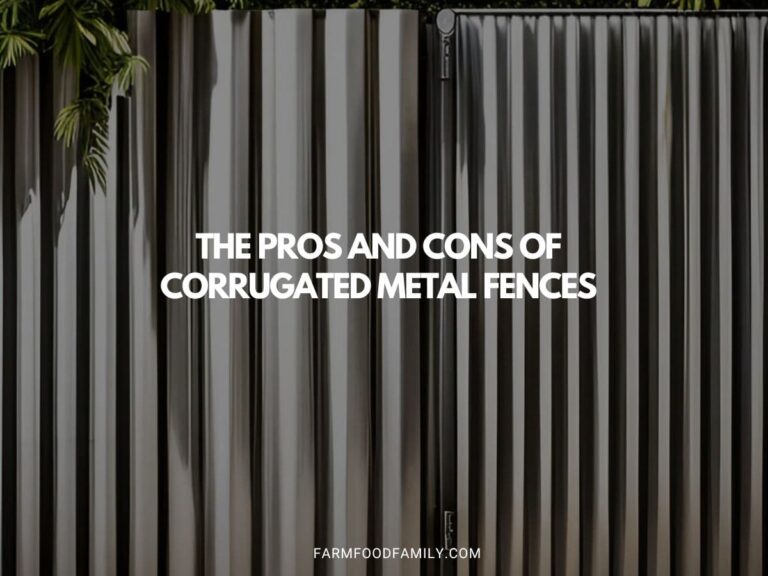 The Pros and Cons of Corrugated Metal Fences