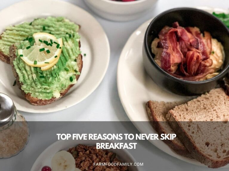 Top Five Reasons to Never Skip Breakfast