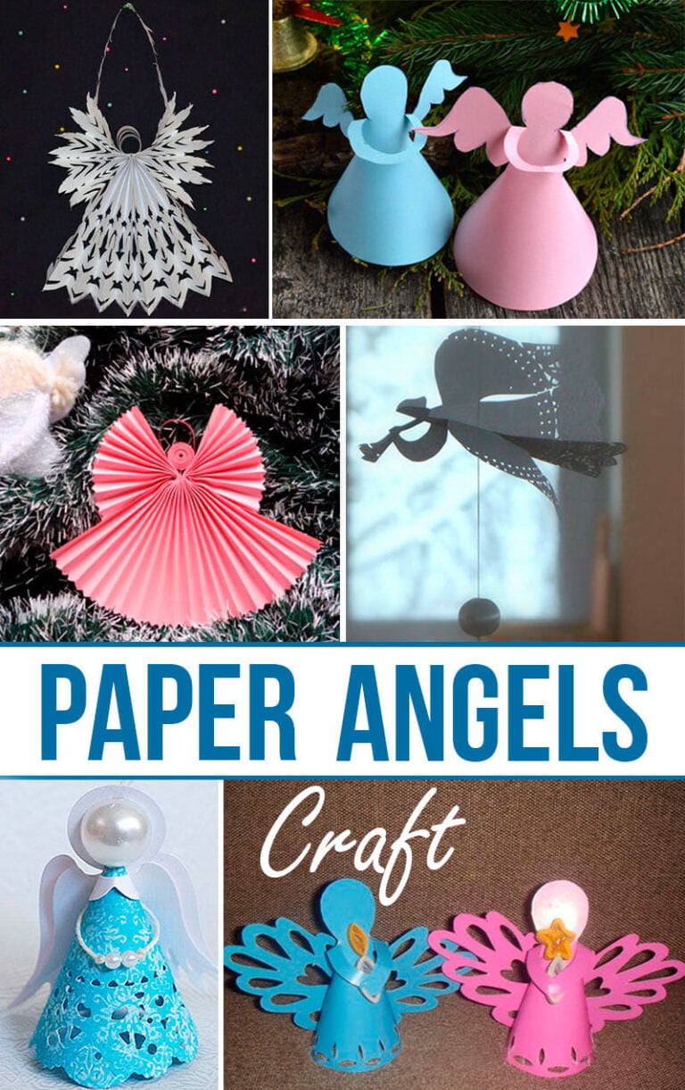 19 DIY Paper Christmas Tree Ornament Craft Ideas
