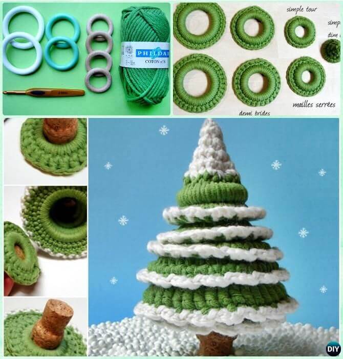 15+ Easy and Attractive Crochet Christmas Tree Free Patterns