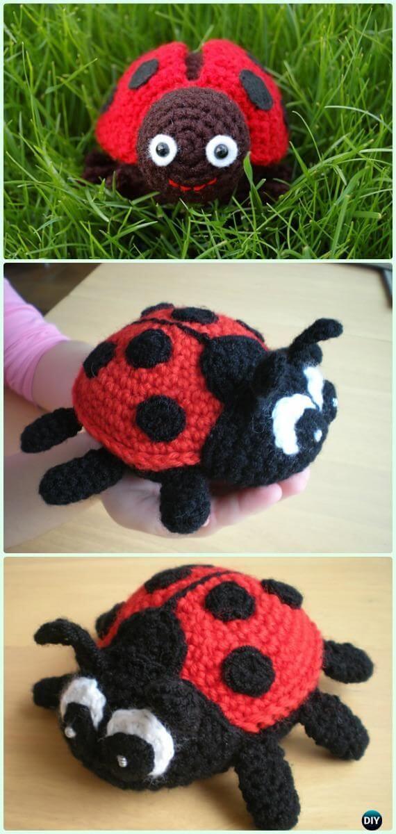 20 Crochet Amigurumi Garden Animal Toys Free Patterns
