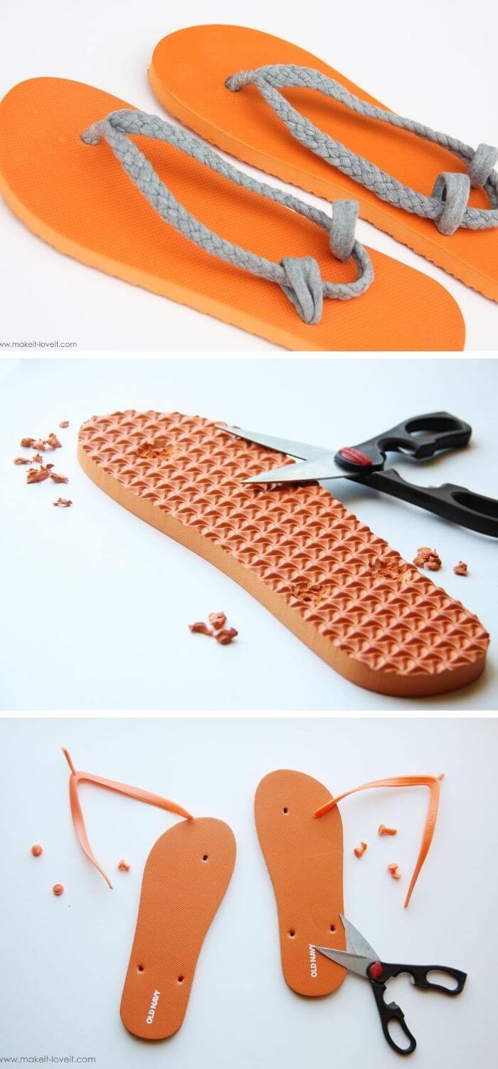 20 Cool DIY Sandals – Sandals Makeover