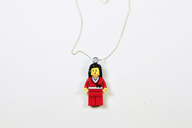 How to Make a LEGO Figure Necklace