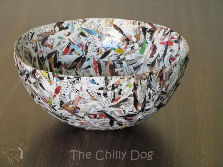 How To Make Newspaper Bowls and Purses