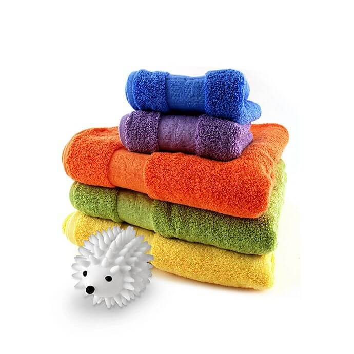 Use dryer balls to ditch the dryer sheets 