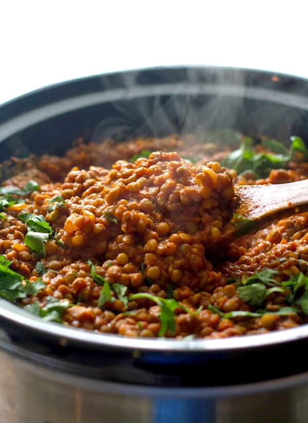 Vegetarian Red Lentil Curry