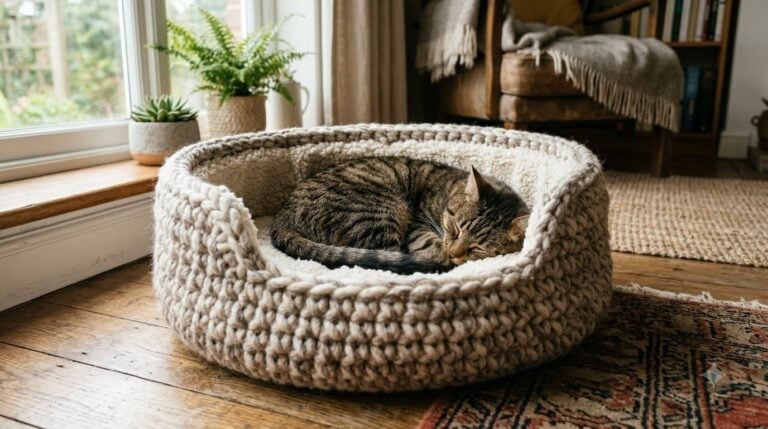 15 Crochet Pet Bed Patterns (Plus the Yarn Safety Detail Every Pattern Roundup Skips)