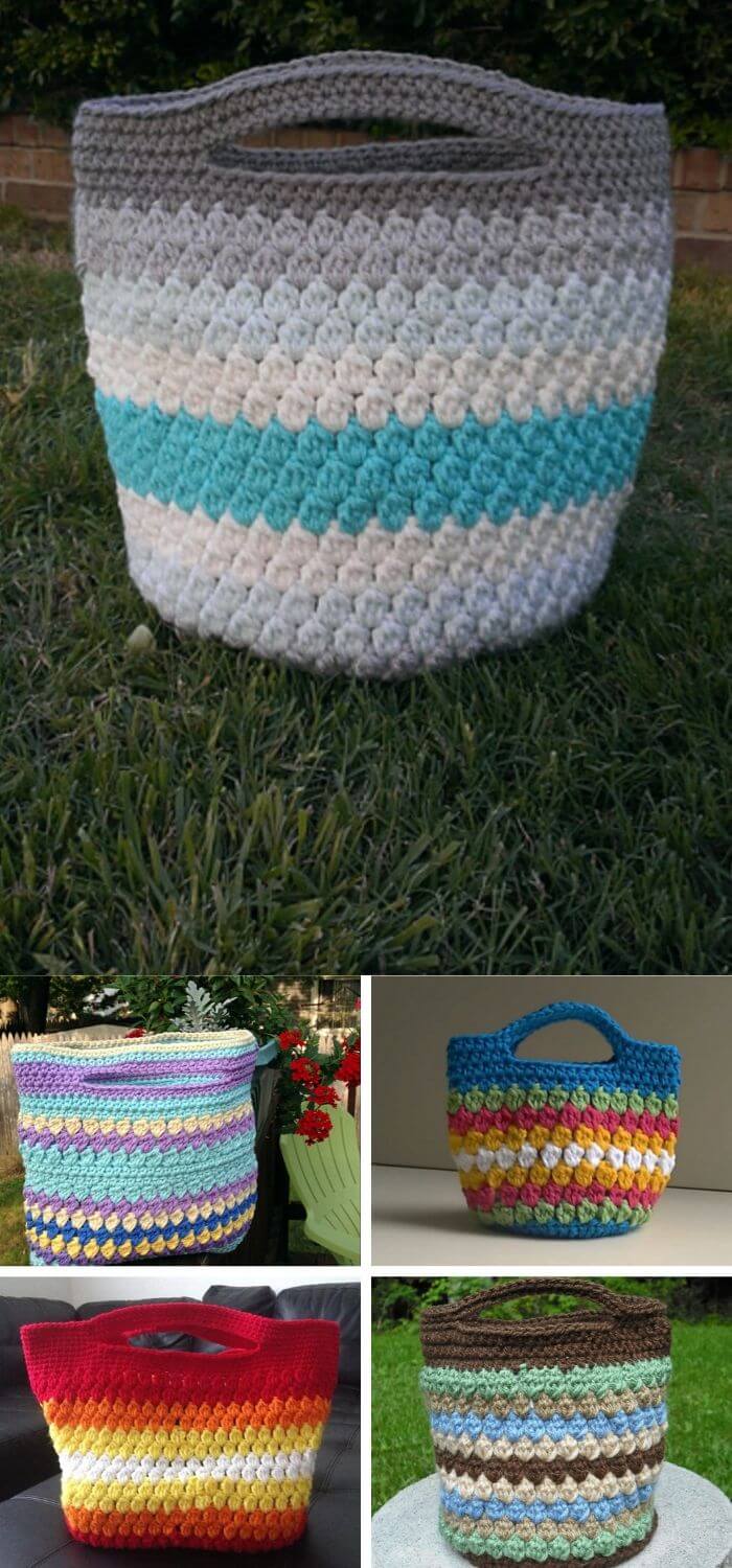 The cluster stitch bag