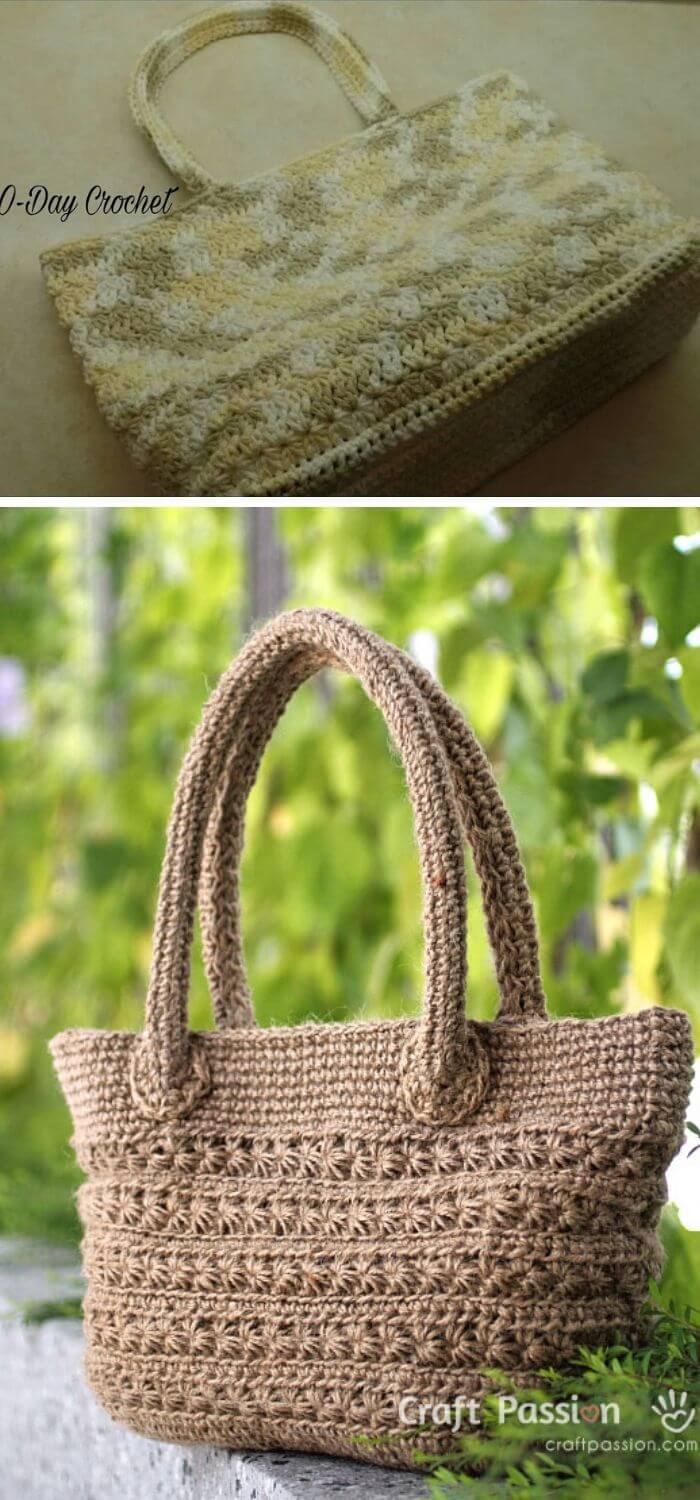 The star stitch summer purse