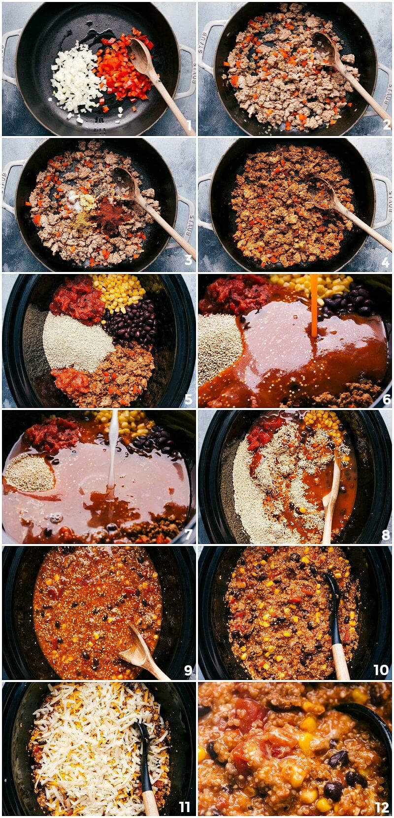 Cheesy Enchilada Quinoa