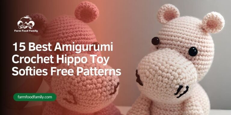 15 Best Amigurumi Crochet Hippo Toy Softies Free Patterns for 2026