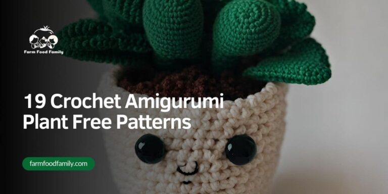 19 Crochet Amigurumi Plant Free Patterns for 2026