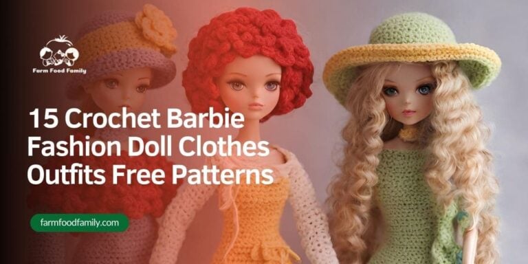 15 Crochet Barbie Fashion Doll Clothes Outfits Free Patterns 2026