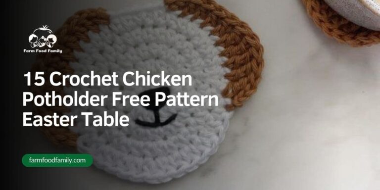 15 Crochet Chicken Potholder Free Pattern Easter Table for 2026
