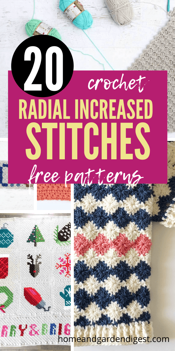 20+ Crochet Radial Increased Stitches Free Patterns