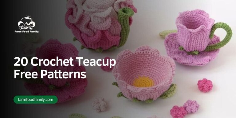 20 Crochet Teacup Free Patterns for 2026