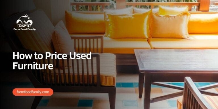 How to Price Used Furniture