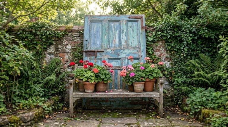12 Charming Repurposed Old Door Ideas for Outdoors (With Lead-Safe Prep and Weatherproofing)