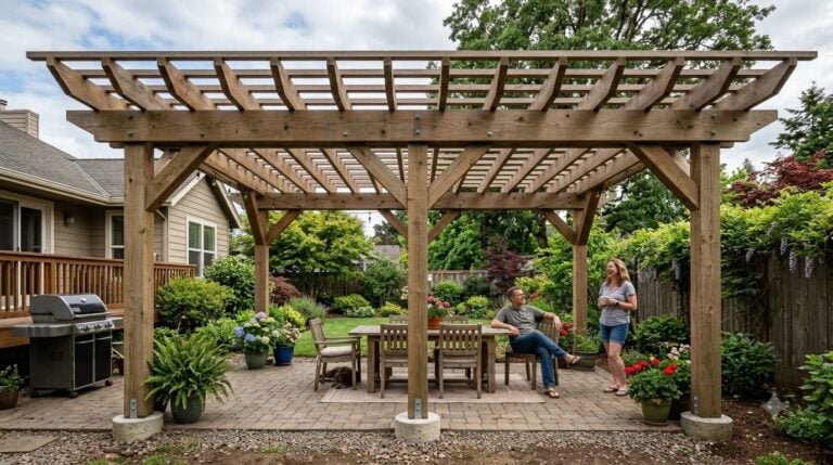 32+ Brilliant DIY Pergola Ideas and Plans (Plus the Structural Rules Most Guides Skip)