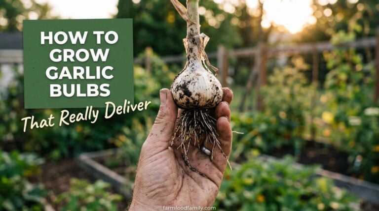 How to Grow Healthy Garlic At Home: From Planting to Harvest