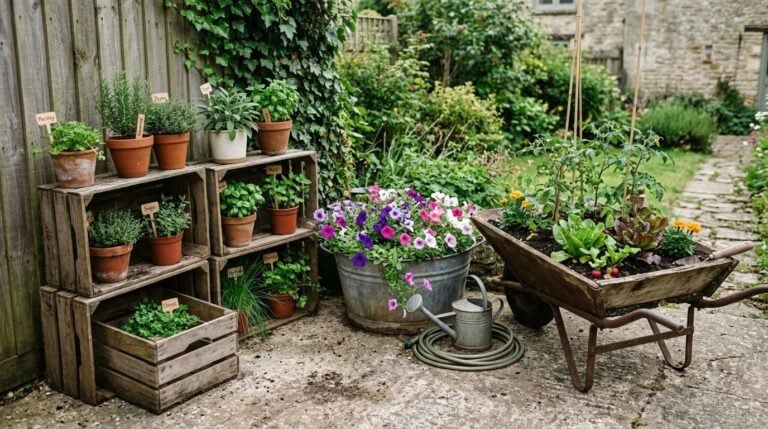 21+ Creative Repurposed Garden Container Ideas on a Budget