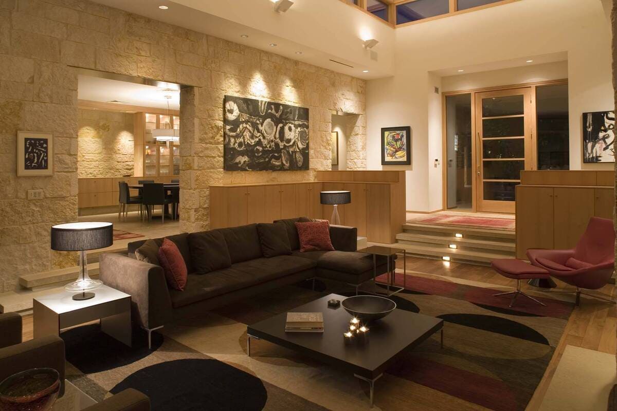 Using wall lights for small living rooms