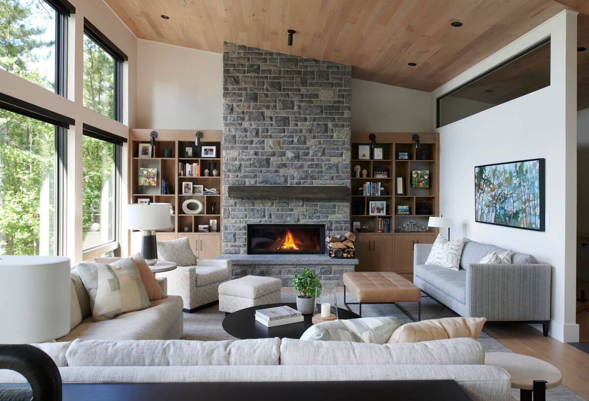 Using shelves, and baskets to elevate storage