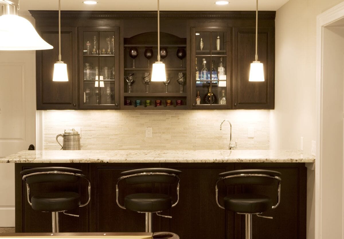Consider vertical storage space. 