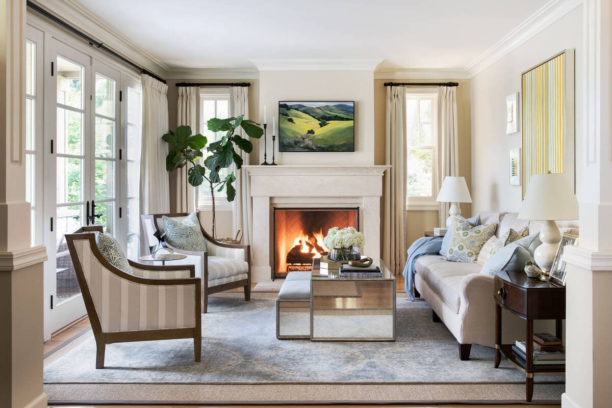 It’s good to place a plant in the living room