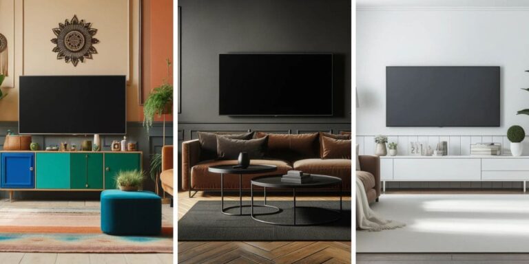 What Color TV Stand Goes with a Brown Couch?
