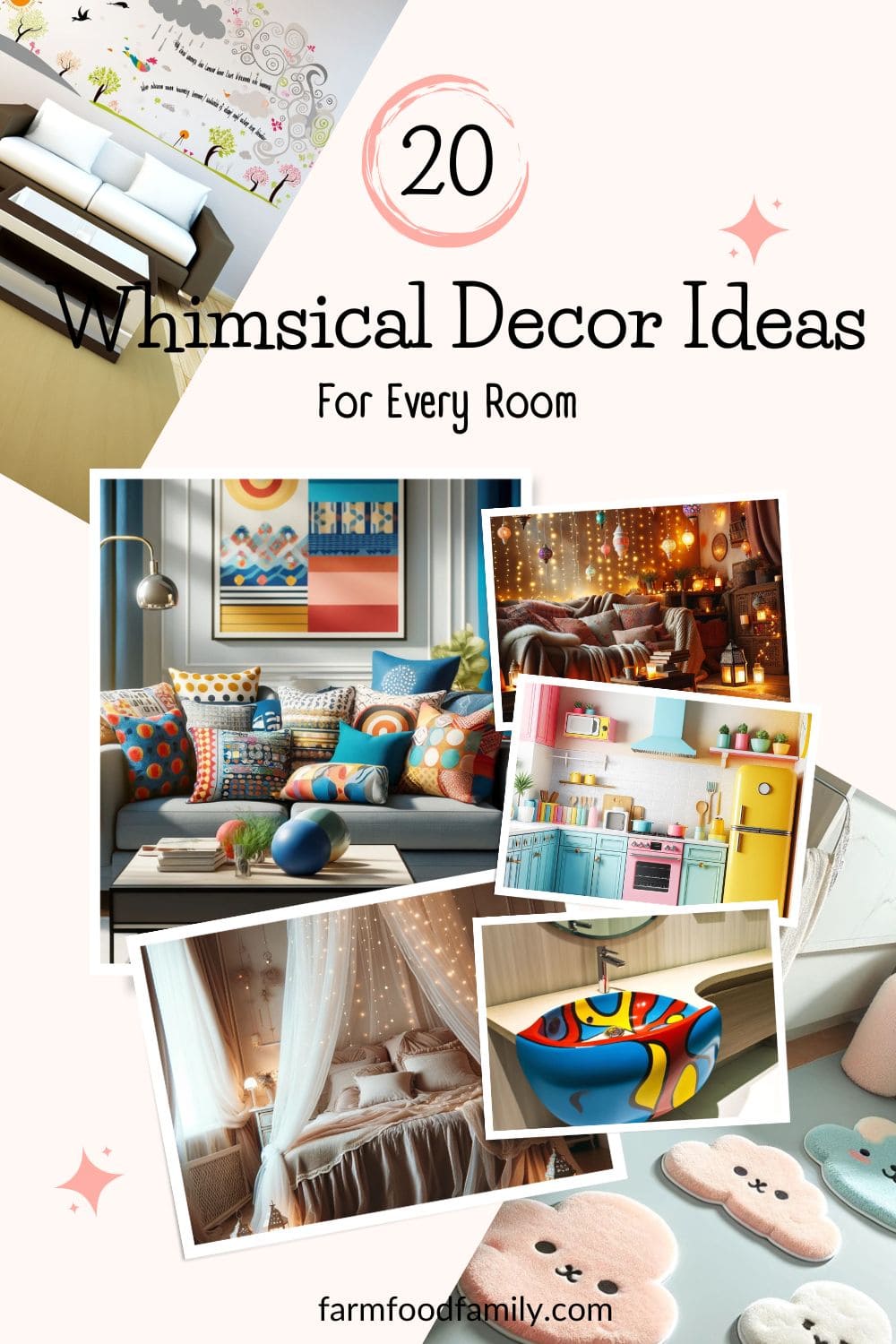 Create an enchanted space with these whimsical decorating ideas. Perfect for anyone who loves a bit of magic and mystery in their living environment.