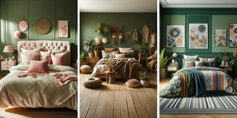 15+ Beautiful Bedding Colors for Green Walls That You’ll Love