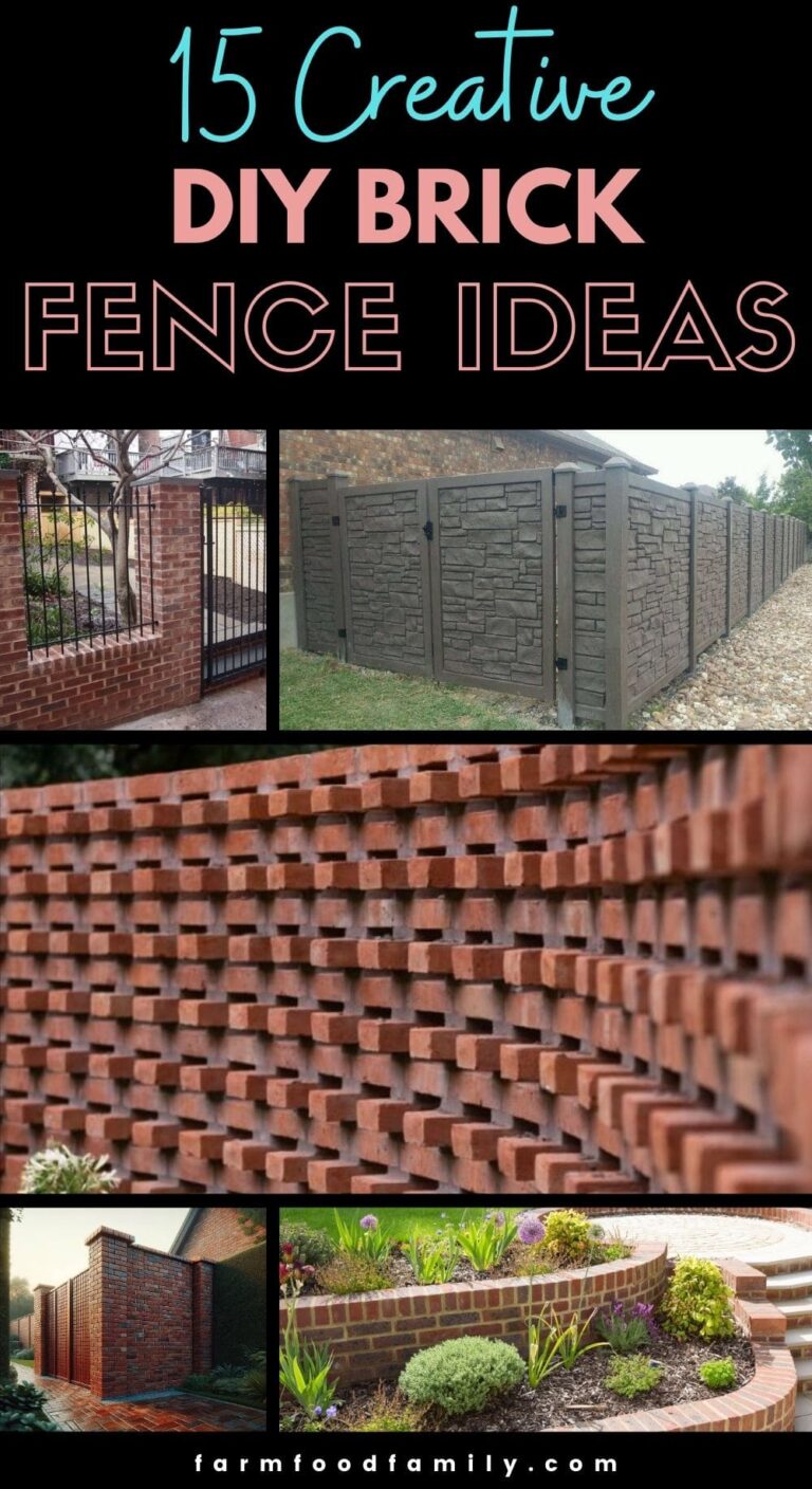15 Creative Brick Fence Ideas to Boost Curb Appeal (2026)