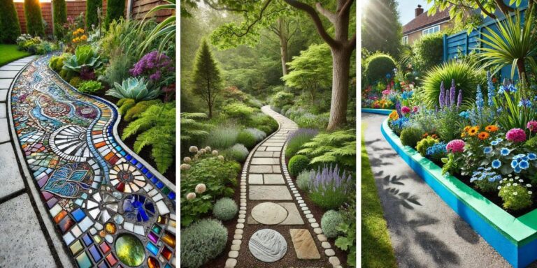 15+ Innovative Concrete Edging Ideas to Transform Your Garden