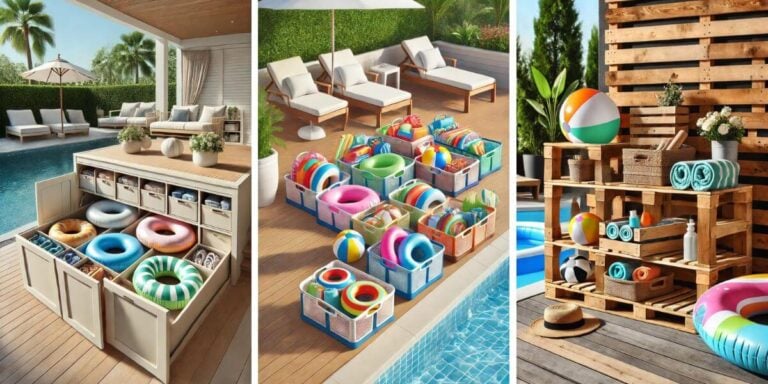15 Smart Pool Float Storage Ideas to Maximize Space