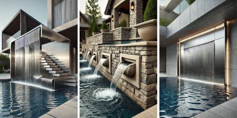 15 Stunning Pool Water Feature Ideas to Elevate Your Backyard