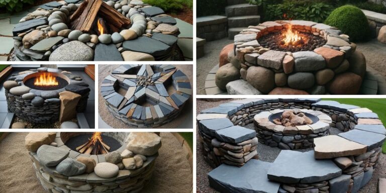 15 Stunning Rock Fire Pit Ideas to Transform Your Backyard
