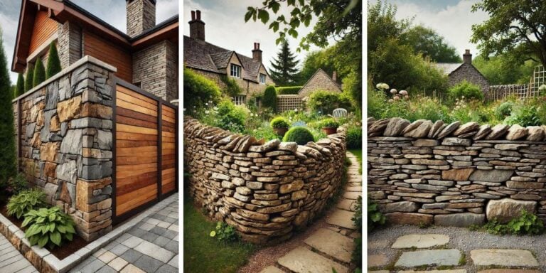 15+ Stunning Stone Fence Ideas to Transform Your Garden