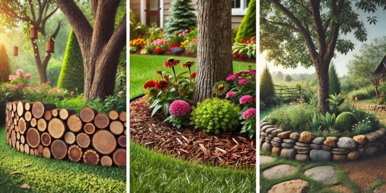 35+ Innovative Edging Around Trees Ideas for Every Garden Style