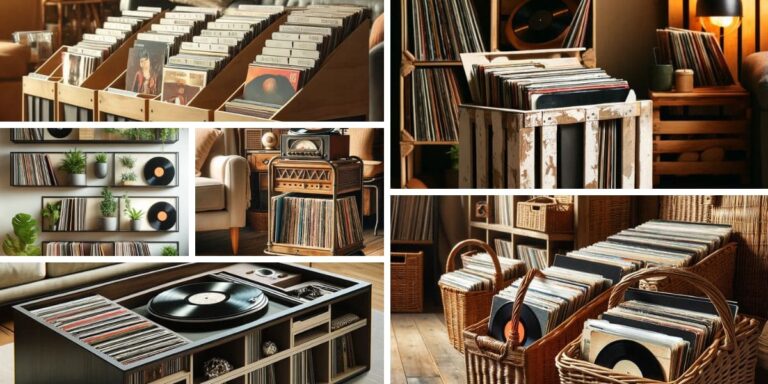 60+ Creative Vinyl Record Storage Ideas to Try Today